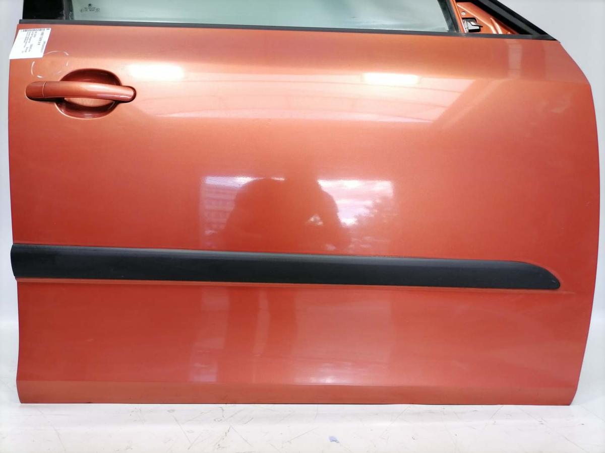 Skoda Fabia 2 5J original Tür vorn rechts LF3H Tangerine Orange Bj.2008